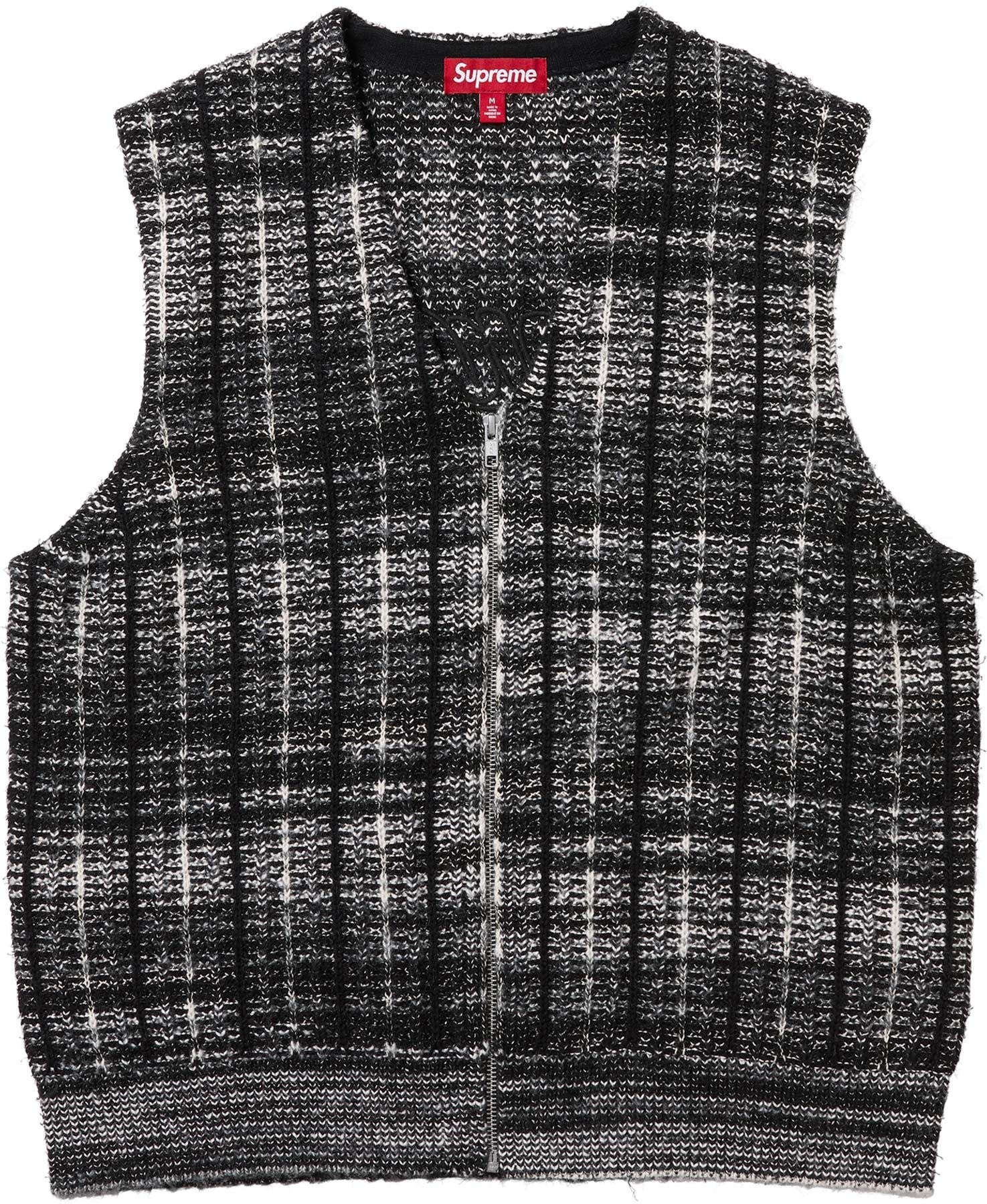 Speckled Zip Up Sweater Vest view 11